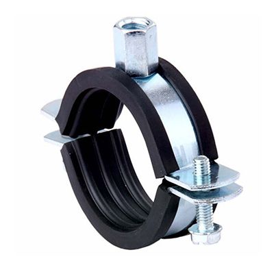 Rubber hose clamp